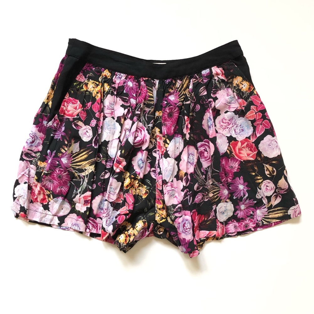 Cotton Candy LA Flowy Floral Shorts